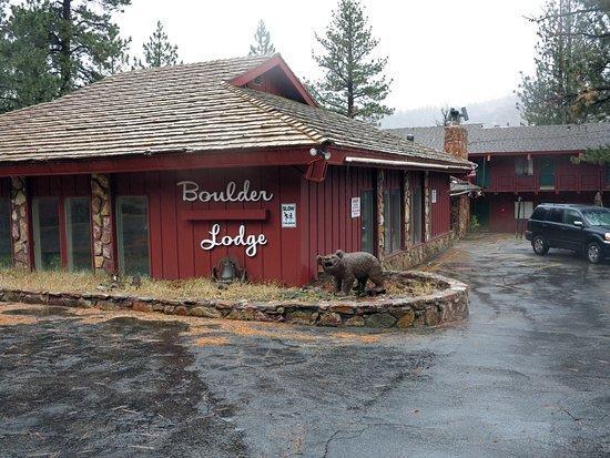 Boulder Lodge June Lake Bagian luar foto